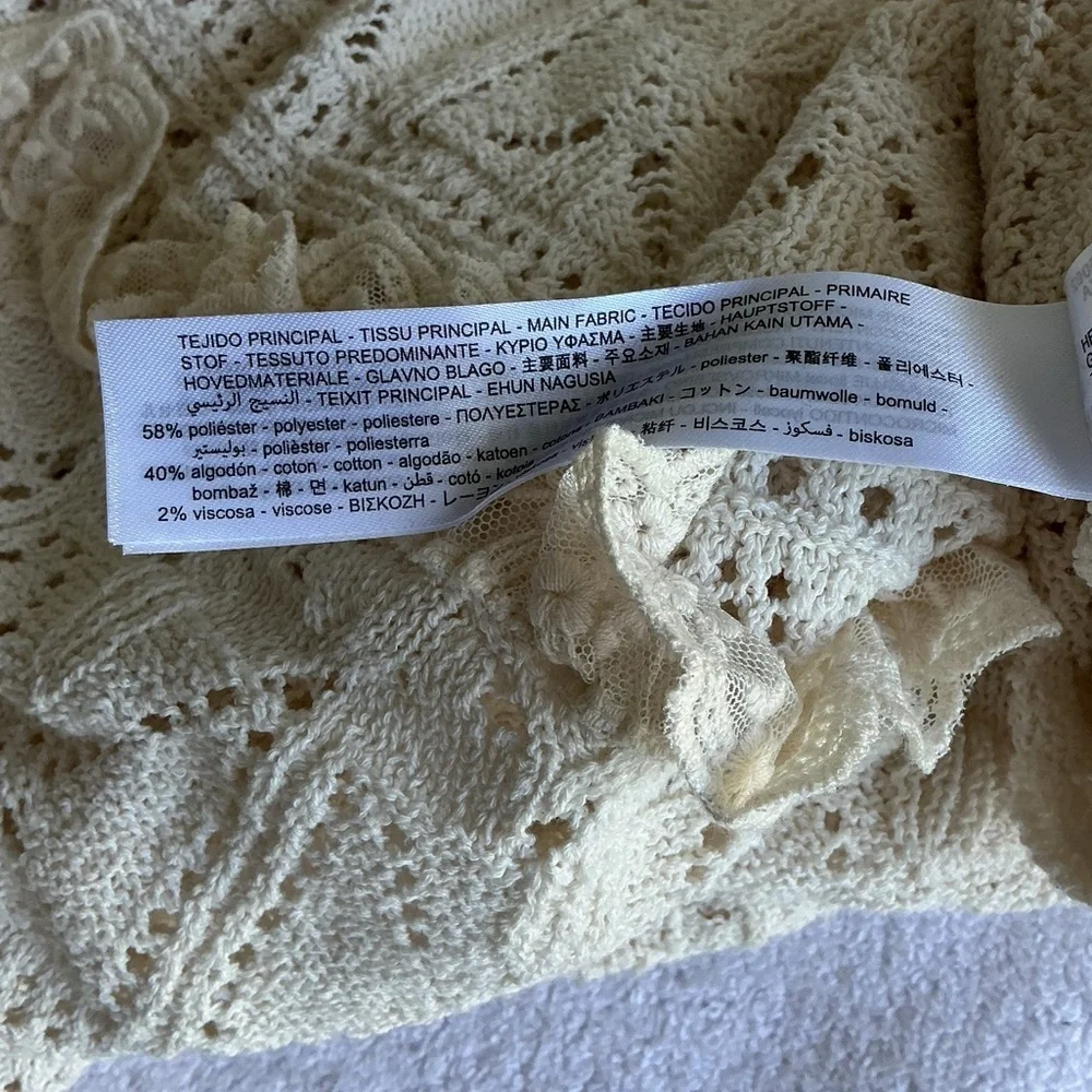 Zara cream lace